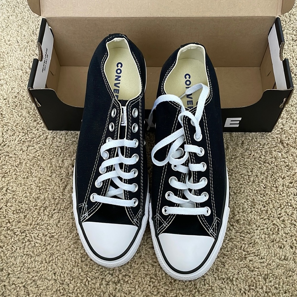 Brand new black converse